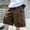 Coffee, variant on Tuosodrolic Boy's Cargo Shorts Casual Cotton Shorts with Multi-Pockets Elastic Waist Camo Shorts Trendy Baggy Shorts