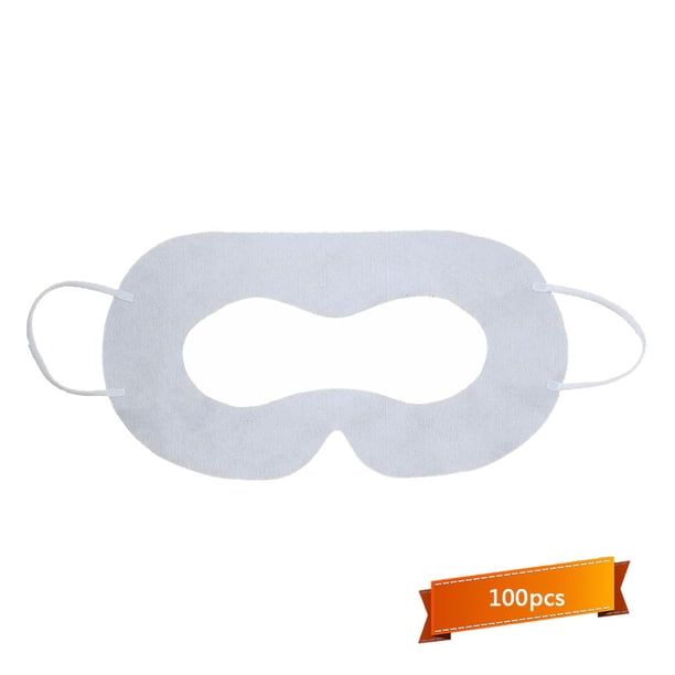 Gafas VR Protección facial Cubierta suave para los ojos Parche ocular desechable que absorbe el sudor, Spunlace, Sin cuerda 100 Unids/set Eigraketly EL2385-04B