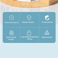 thumbnail image 3 of Foldable Soaking Bathing Tub, Cute Look Portable Round Bath Tub  for Home Bathroom, 3 of 7