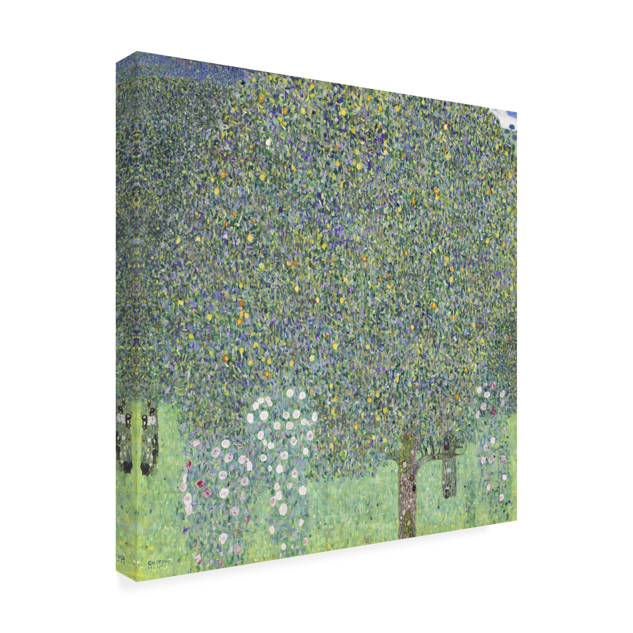 Trademark Fine Art Gustav Klimt Klimt Multicolor Landscapes III Canvas Wall Art