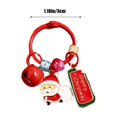 thumbnail image 3 of TOPRenddon Christmas Keychain Metal Cute Keychain for Women Christmas Students Gifts Label Tags Key Ring for Christmas Party, 3 of 5