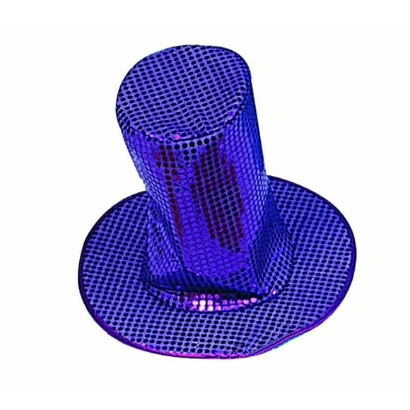 Disfraz: sombrero, RG, disfraz, lentejuelas, disco, rosa, Halloween