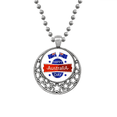 thumbnail image 1 of Colliers Pendentif Drapeau Australie Joyeuse Fête Rétro Lune Étoiles Bijoux, 1 of 3