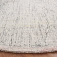 thumbnail image 4 of SAFAVIEH Abstract Hilbert Distressed Area Rug, Red/Ivory, 6' x 6' Round, 4 of 12