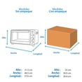 thumbnail image 4 of Horno Tostador Black+Decker 6 Rebanadas 6 Funciones Automáticas 1500W, 4 of 5