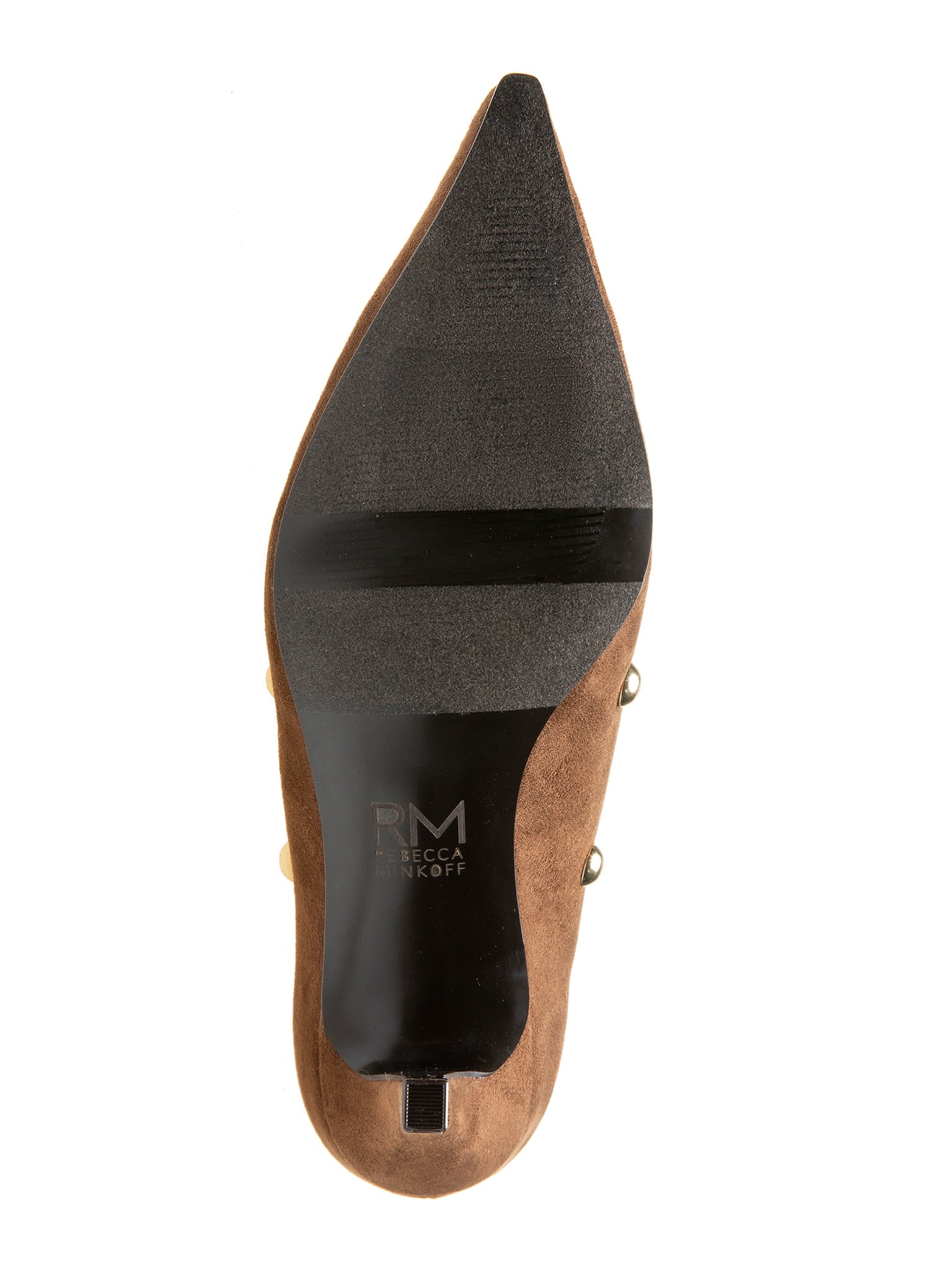 RM by Rebecca Minkoff Women's Heidi Tall Studded Pointy Toe Heeled Boot