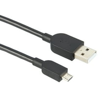 onn. Charging Cable for The PlayStation DualShock 4 Controller, 10', Gray