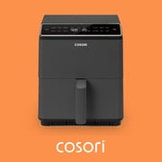 COSORI by Etekcity Dual Blaze 6.8qt Ceramic Coating Smart Air Fryer - Dark Gray