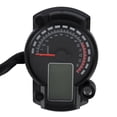 thumbnail image 1 of Motorcycle Speedometer, 7 Color Adjustable Impact Resistance LCD Odometer  For Motorbike Accessory, 1 of 8