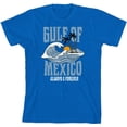 thumbnail image 3 of Gulf of Mexico Always & Forever Youth Royal Blue Crew Neck Short Sleeve Tee-Small, 3 of 4