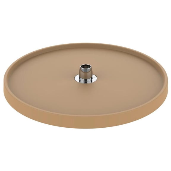Rev-A-Shelf 6071-20-52 Classic 20" Polymer Full-Circle Single Shelf Lazy Susan - Almond