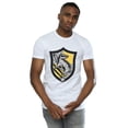 thumbnail image 2 of Harry Potter Mens Hufflepuff Crest Flat T-Shirt, 2 of 5