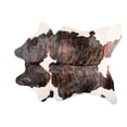 thumbnail image 3 of HomeRoots 544332 5 x 7 ft. Cowhide Hand Knotted Novelty Area Rug, Brown & White, 3 of 11