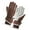 Coffee color, variant on Strong Cold Weather Gloves Insulated Impermeable For Outdoor Tasks Touch Panel Consistent