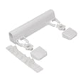 thumbnail image 1 of Juego de bisagras para asiento de inodoro, fácil instalación, repuestos para inodoro, repuestos para bricolaje, accesorios robustos, mantenimiento, 1 of 9