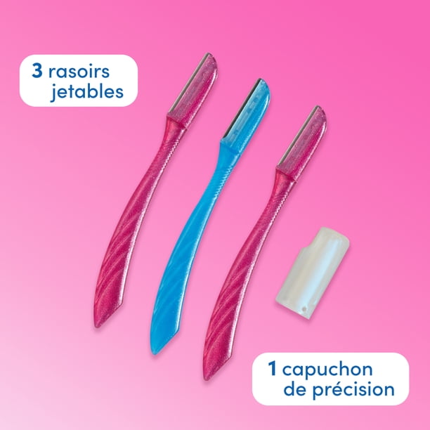 Schick Hydro Silk Touch-Up Exfoliating Eyebrow Razor & Precision