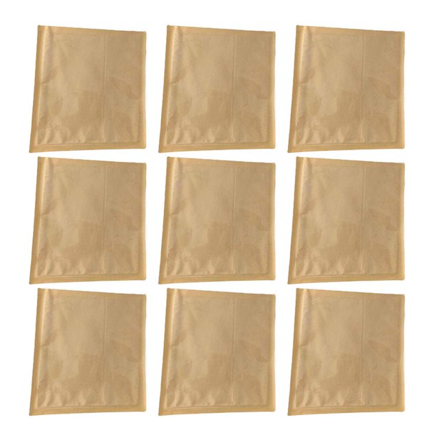 LOVEVER 100pcs Heat-Sealable Bakery Bags with Window Toast Paper Bags Cookies Pastries Bags