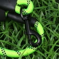 thumbnail image 3 of Durable Nylon Dog Leash for Walking and Training Highly Reflective for Safe Evening Walks Green 60cm, 3 of 8