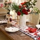 thumbnail image 3 of Camino de Mesa para el DíA de San ValentíN, DecoracióN Decorativa de Mesa de Granja con Lunares y Corazones Rojos para Comedor de Cocina, 33 X 120 cm B, 3 of 5