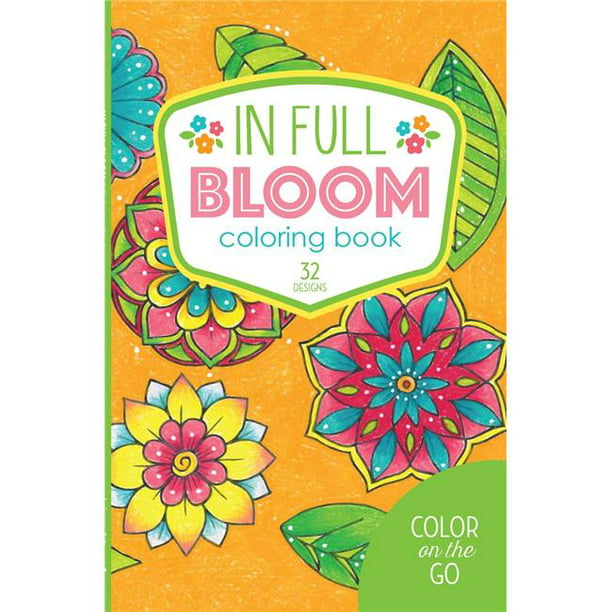 Leisure Arts-In Full Bloom Coloring Book - Walmart.com - Walmart.com