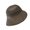 Coffee color, variant on Stylish Sun Hat Make Of Soft Cotton With Adjustable Fit Ideal For Sports And Casual Outings Fashionable Wide Brims Cap