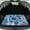 Blue Mandala, variant on Yspwyqan Universal Car Trunk Mat 29" x 39", Grip-Backed Season-Resistant Rear Trunk Mat, Vibrant Boho Floral Easy to Clean Auto Interior Accessory for Most Wagons for Women Gifts