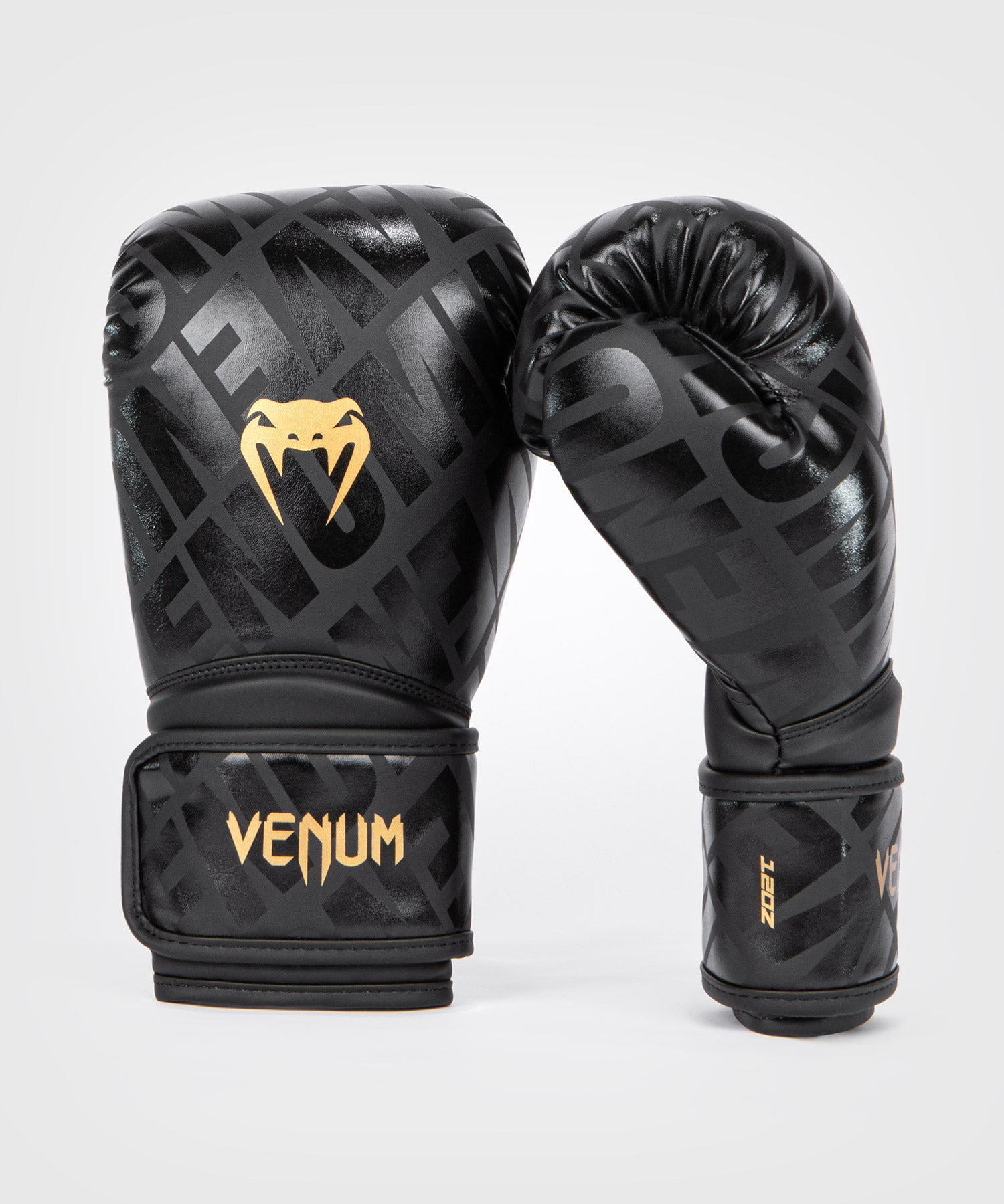 Venum Contender 1.5 XT Boxing Gloves - Black/Gold - 10-Ounce