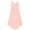 Pink, variant on CHICTRY Girls Sleeveless High-Low Hem Dress Special Occasion Chiffon Flower Girl Bridesmaid Dress