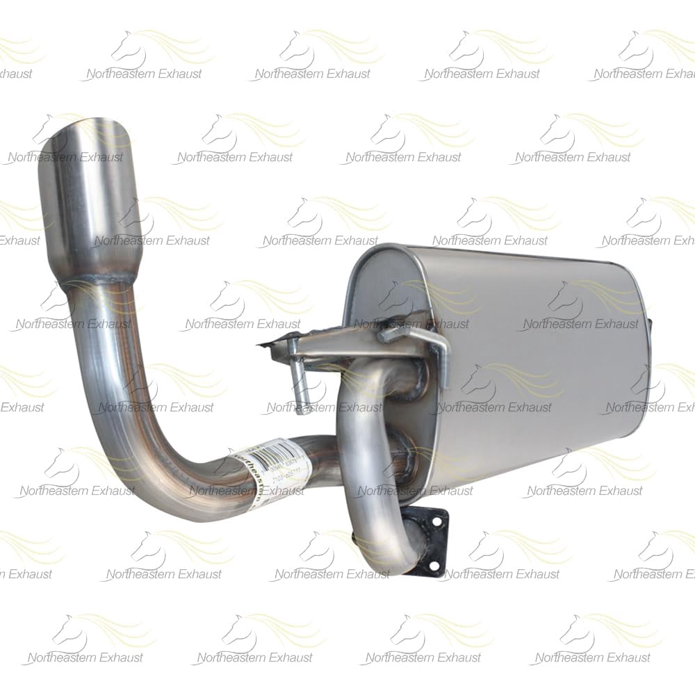 Northeastern Exhaust | Stainless Steel Exhaust Rear Muffler Fits Mitsubishi Outlander Sport 2014–2016 2.0L | Direct-Fit Replacement | Automotive Replacement Part