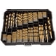 thumbnail image 3 of Juego de brocas HURRICANE Titanium Twist 230 piezas HSS 135°, 3 of 8