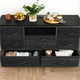 thumbnail image 6 of GoFashion 8 Dresser TV Stand with Power Outlet & LED for 55'' TV, Long Dresser for Bedroom with 8 Deep Drawers, Wide Console Table for Storage in Closet, 6 of 6