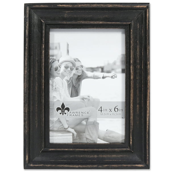 Lawrence Frames Wood Picture Frame, Black