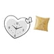 thumbnail image 5 of Elegante Reloj De Pared Con Forma De Corazón Y Funda De Almohada, Diseño Acrílico Creativo Para El Hogar, La Oficina, La Sala De Estudio, La Cafetería, La Sala De Estar, El Dormitorio, La, 5 of 8