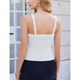 thumbnail image 2 of Camiseta sin mangas Avidlove para mujer, camisola con ribete de encaje y tirantes finos, 2 of 6
