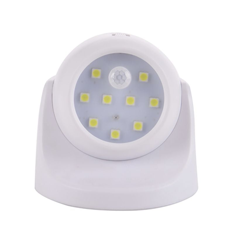 360 Degree Rotation Motion Sensor Night Light Battery Operated Corridor