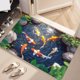 thumbnail image 3 of Baño de Alfombra de Piso, Alfombra de Estanque de Terciopelo de Cristal de 40x60cm, Absorbente de Agua Antideslizante, Alfombras de Piso para el Hogar, 3 of 7