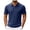Navy, variant on Zshosam Mens Shirts Casual Mens Knit Polo Shirts Short Sleeve Business Casual Shirts Lightweight Textured Polo Size XXXL,(Navy XXXL)