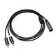thumbnail image 4 of Cable de Audio XLR una RCA Dual A1 XLR Macho de 3 una Enchufe Macho RCA Dual Amplificador de Cable de Audio EstéReo Enchufe de Mezcla Cable AV 1M, 4 of 5