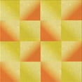 thumbnail image 1 of Ahgly Company Indoor Square Patterned Bold Yellow Area Rugs, 6' Square, 1 of 1