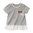 thumbnail image 1 of Robe à Manches Courtes pour Filles, Robe de Danse, Robe de Fête, Robe Légère à Smocks, Robe d'Été pour Bébé Fille, 1 of 7