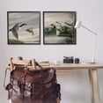 thumbnail image 2 of Stupell Industries Geese & Ducks in Nature Animals Painting Black Framed Art Print Wall Art, 24 x 24, Set of 2, 2 of 8