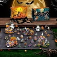 thumbnail image 5 of Halloween Advent Calendar 2025 for Adult Teens, 31 Days Halloween Countdown Adent Calendar for Kids, 6 in 1 Haunted House, Ghosts, Bats & Pumpkins Building Block Gifts for Kids Goodie Bag Stuffers, 5 of 7