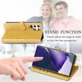 thumbnail image 2 of for Samsung Galaxy S22 Ultra (Not S22) Cartoon Cute Wallet Case,Cat Dog Style Flip Phone Cover with ID Card Holder PU Leather Cases for Samsung Galaxy S22 Ultra MG Yellow, 2 of 14