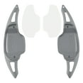 thumbnail image 1 of Steering Wheel Paddle Shifter Covers For Chevy Camaro 12-15 Aluminium Grey, 1 of 13