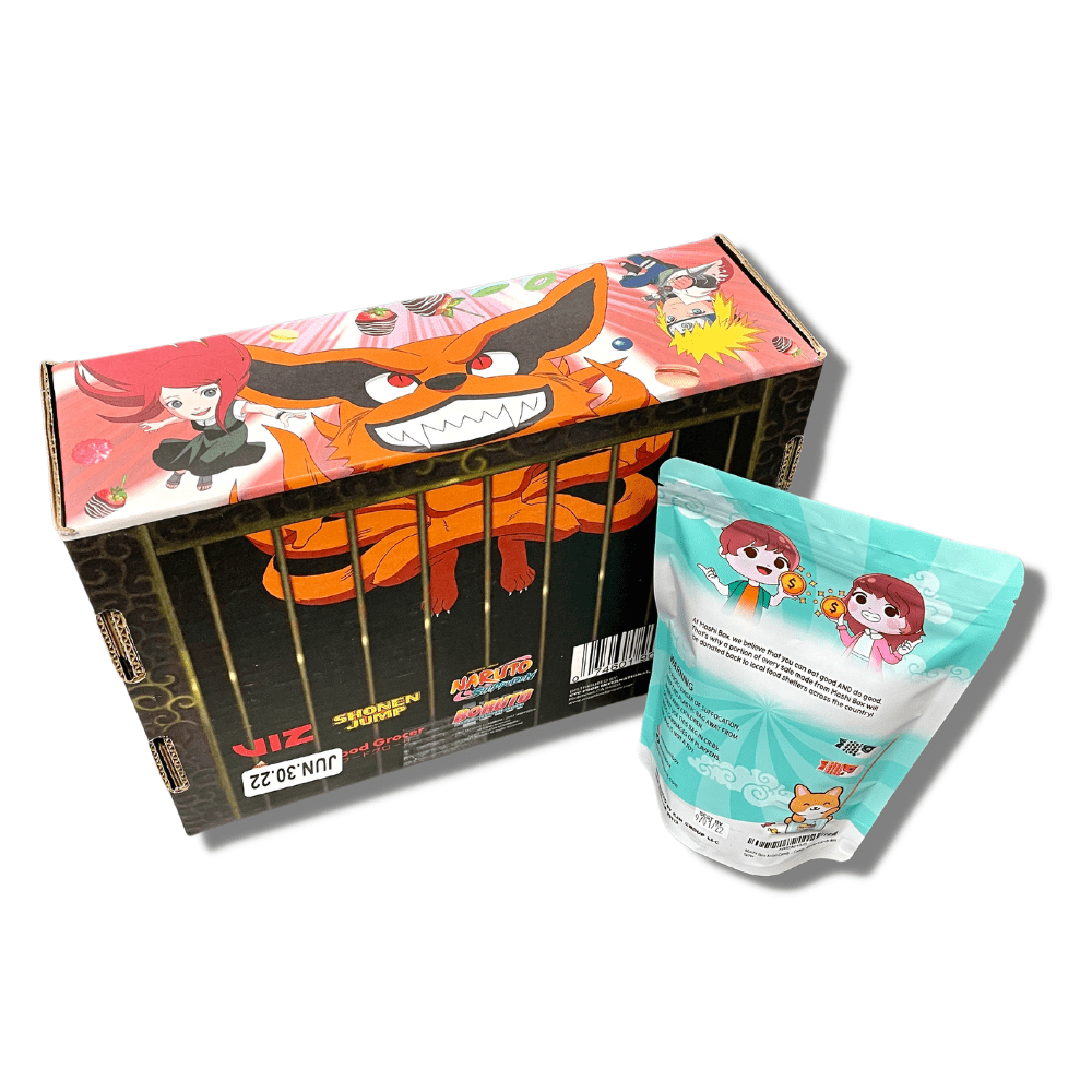 Naruto Boruto Mystery Asian Snack Box