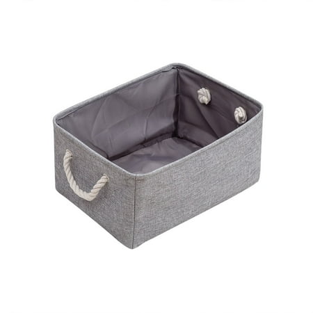

Yrtoes Tool Organizers And Storage Hoe Garden Tool Folding Toy Storage Basket With Cotton Cord Handle