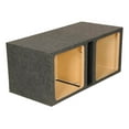 thumbnail image 2 of EMPTY WOOFER BOX DUAL 15" SQUARE;VENTED;MDF;QPOWER, 2 of 5