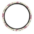 thumbnail image 2 of Jeiento Hummingbird Car Steering Wheel Cover Art Floral Neoprene Steering Wheel Protector for Women Girls 15 Inch Anti-Slip Car Accessory Protector Fit for Most Cars SUV Sedan Van, 2 of 6