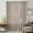 Gray, variant on Japanese Sheer Curtains 108" Extra Long for Living Room, Green Rustic Retro Pastoral Floral Leaves Light Filtering Privacy Drapes, Breathable Semi Sheer Window Treatment for Floor to Ceiling Window