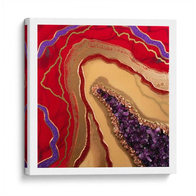 Cuadro decorativo - Recuerdo de un Conde, GOGA 90x90 Canvas Lab Abstracto, Minimalista